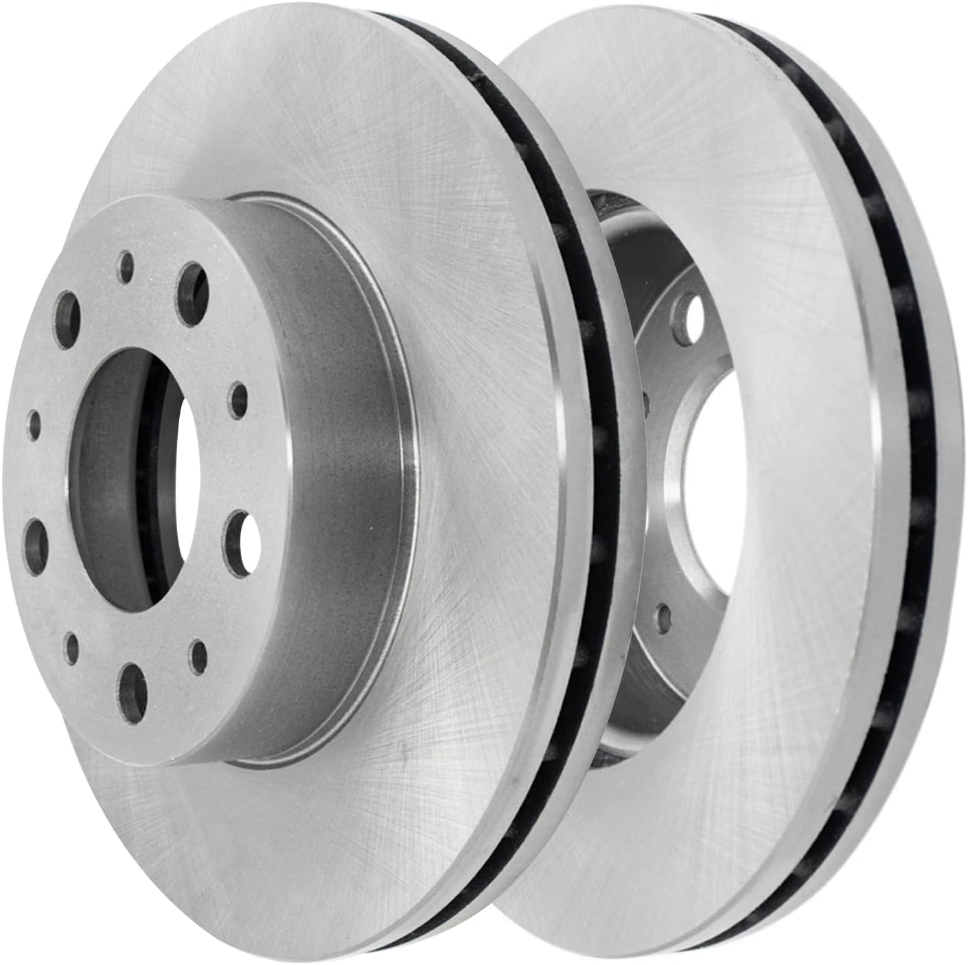 Detroit Axle - Front Brake Kit for 2014-2024 Ram ProMaster 1500 2500 3500, Disc Brakes Rotors Ceramic Brake Pads Replacement: 11.81' inch Rotor