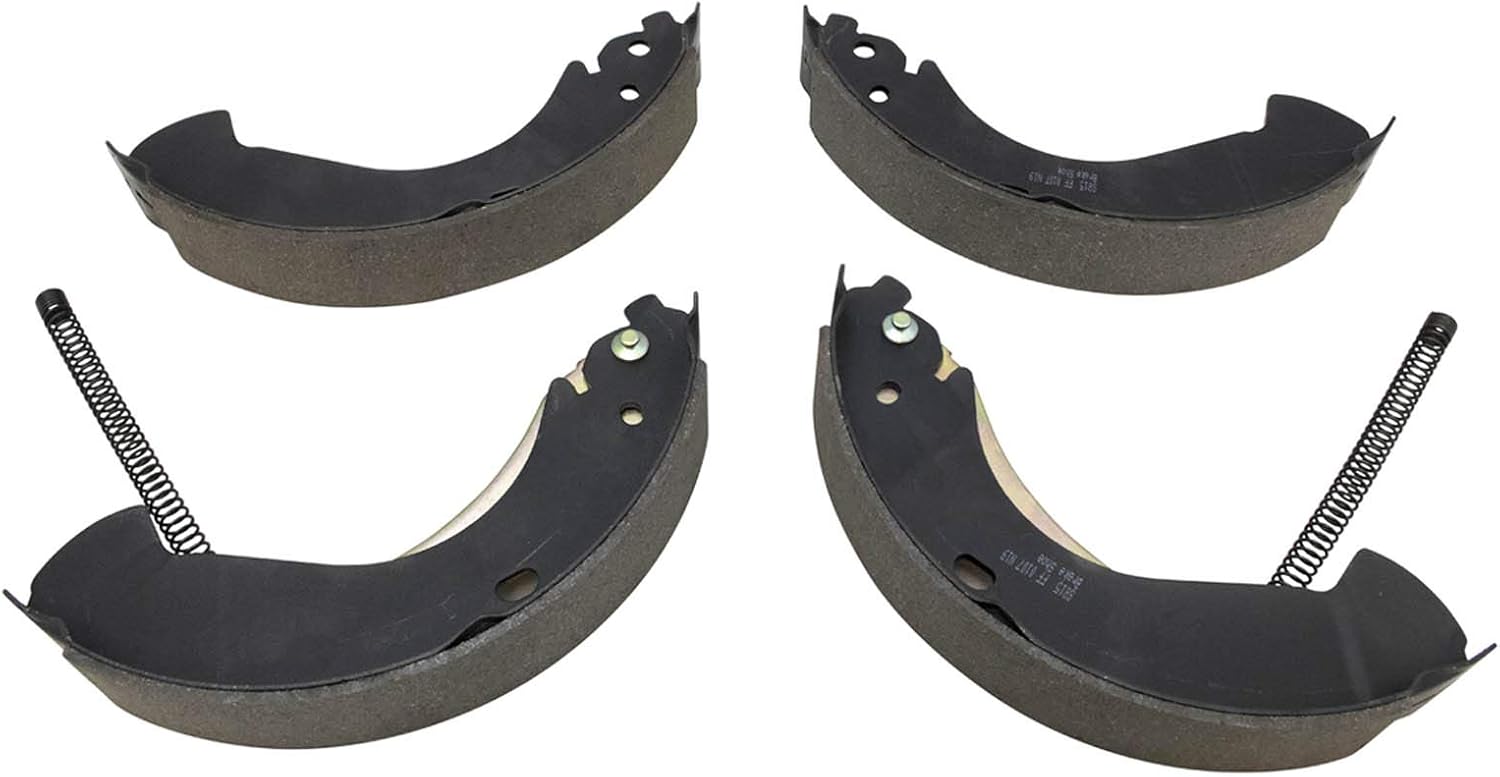 TRQ Rear Brake Drum & Shoe Kit Compatible with Colorado Canyon i-280 i-290 i-350 Pickup