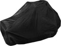 Covermates Ultima Zero‑Turn and Riding Lawn Cover – Heavy-Duty All-Weather Rip-Resistant Outdoor Protection Water‑Resistant, Secure Drawcord, & Breathable Vent, 50W x 80D x 48H inches, Ripstop Black