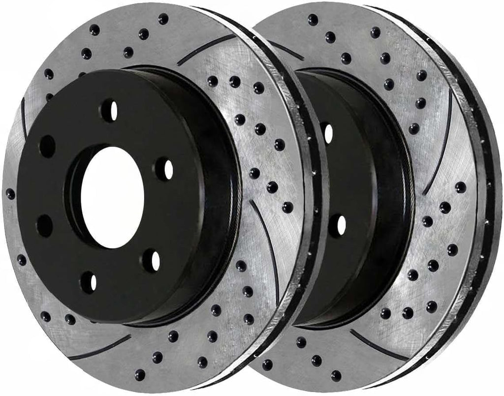 Front and Rear Side Ceramic Kit Replacement Brake Rotors and Pads for Chevy for Tahoe 2000-2006 for Avalanche 1500 2002-2006 for Silverado 1500 2001-2006 for Suburban 1500 2000-2006 BRKPKG770