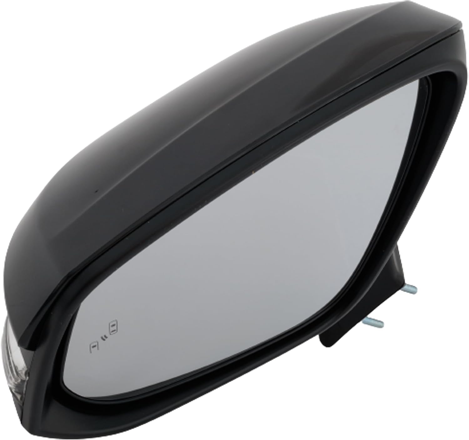 Kool Vue Driver Side Power Heated Mirror for Toyota Sienna 2021-2022 Power Fold With Signal Light, Blind Spot Monitor, Memory & Puddle Lamp Paintable