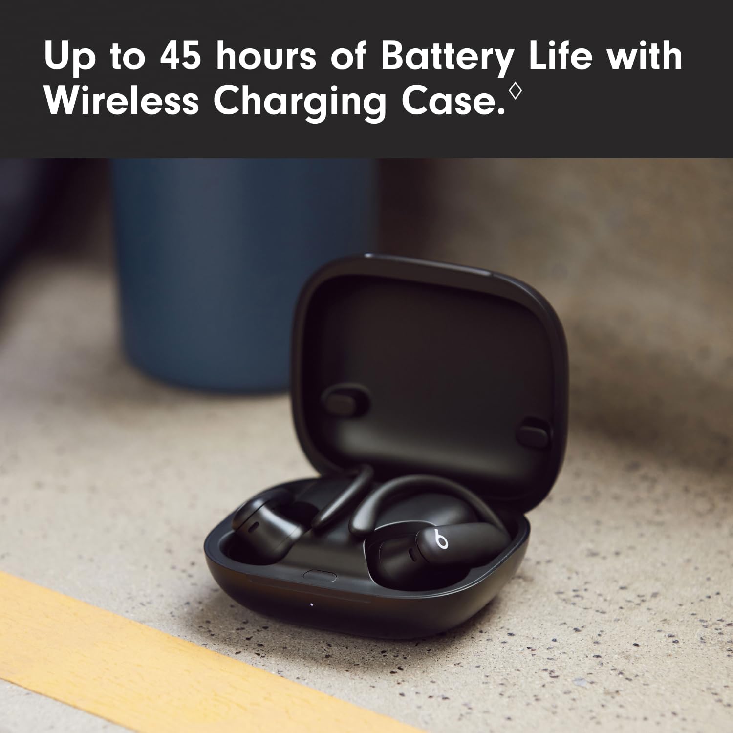 Beats Powerbeats Pro 2 Wireless Bluetooth Earbuds with AppleCare+ (2 Years) - Jet Black