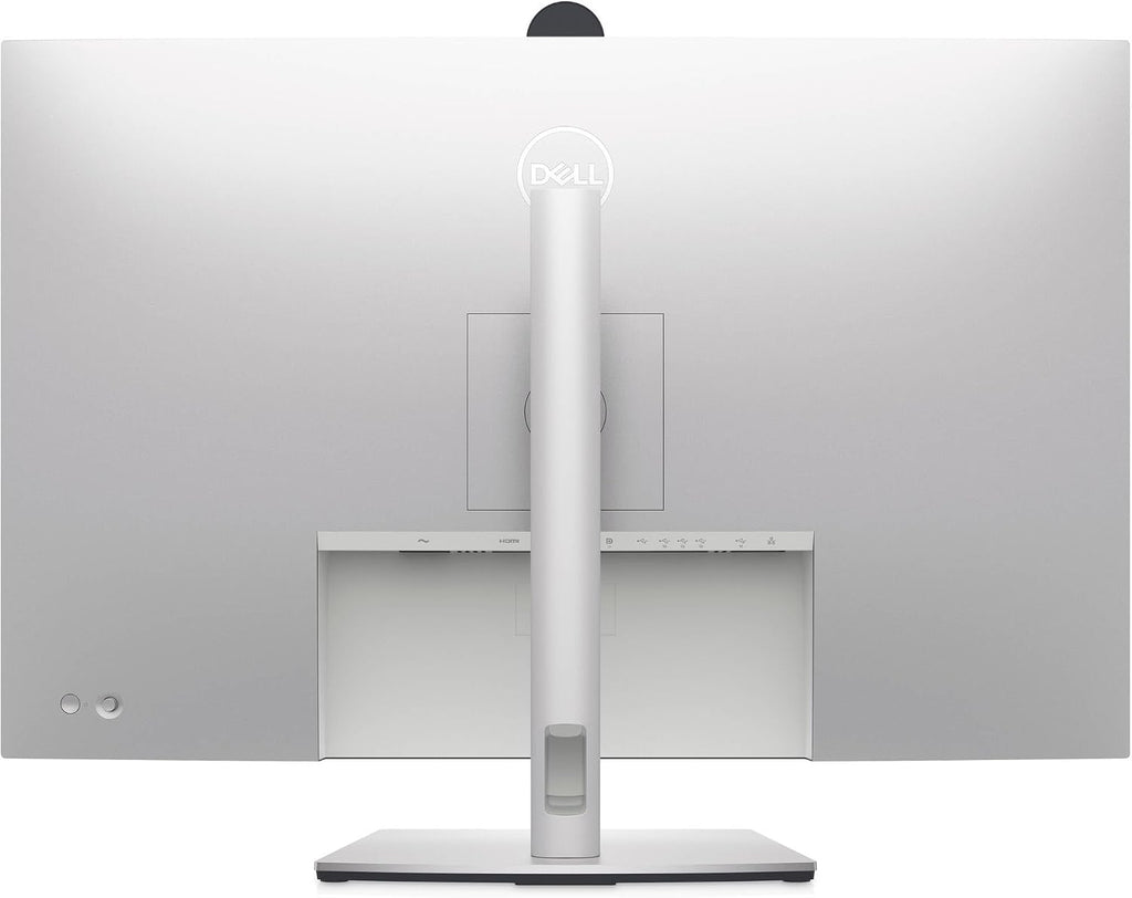 Dell UltraSharp 32' 4K UHD IPS Video Conferencing Monitor with 5ms Response Time, Built-in Speakers, Anti Glare, VESA Mount (100mm), DisplayPort, HDMI, Black/Silver -