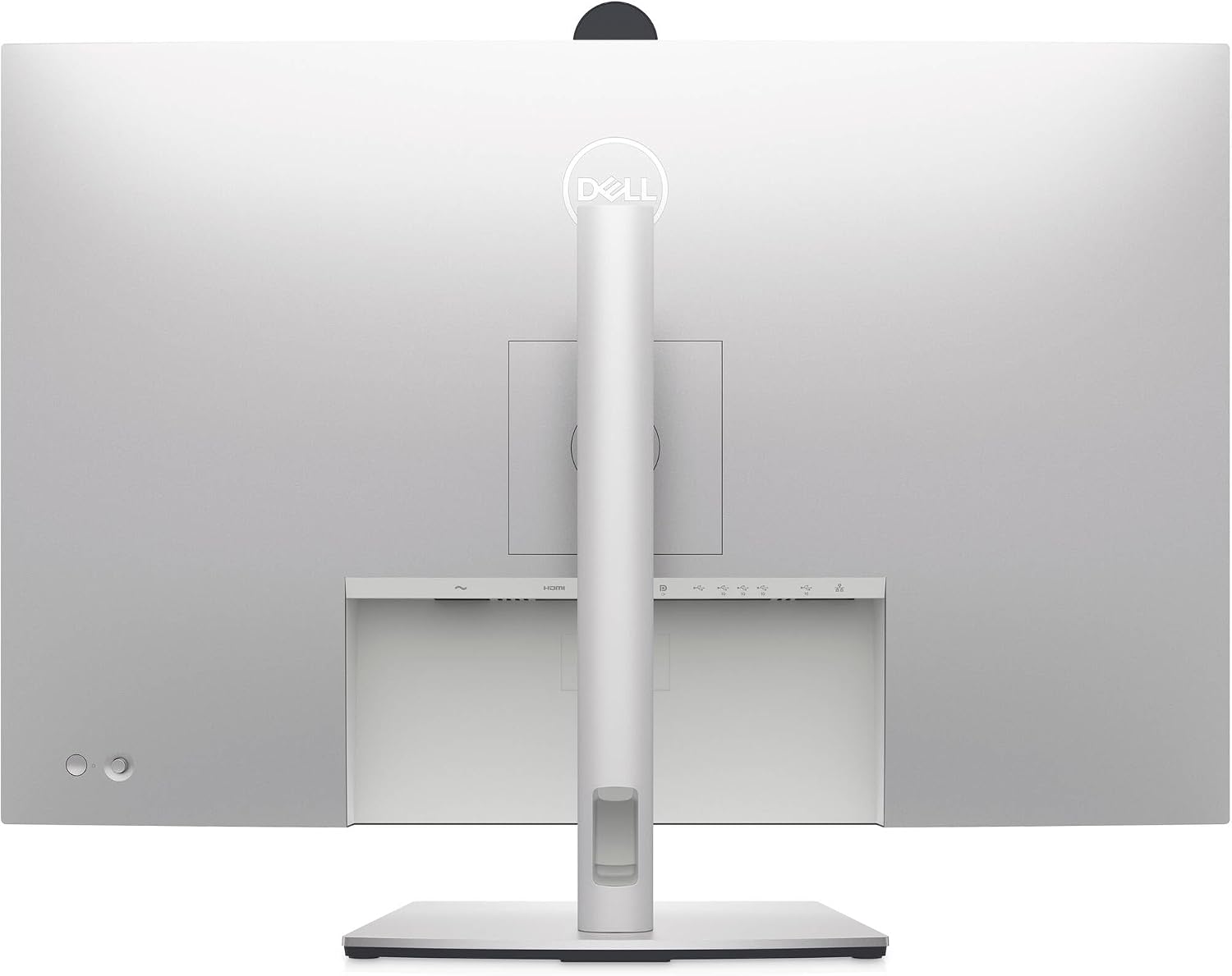 Dell UltraSharp 32' 4K UHD IPS Video Conferencing Monitor with 5ms Response Time, Built-in Speakers, Anti Glare, VESA Mount (100mm), DisplayPort, HDMI, Black/Silver -