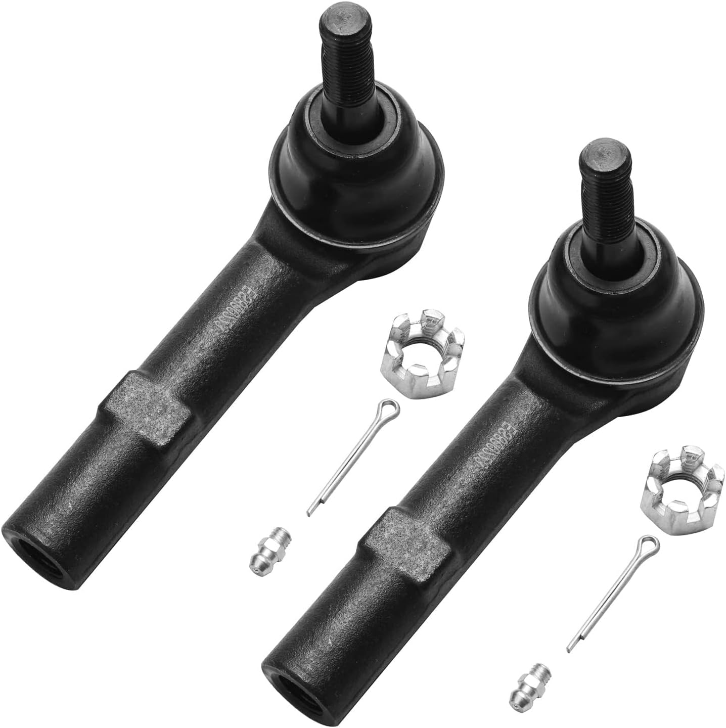 Detroit Axle - Front Brake Kit for 2009-2013 Silverado Sierra 1500 GMC Chevy, Ball Joints Tie Rods Sway Bars Disc Brake Rotors Ceramic Brake Pads Rear Brake Drums Brake Shoes Replacement