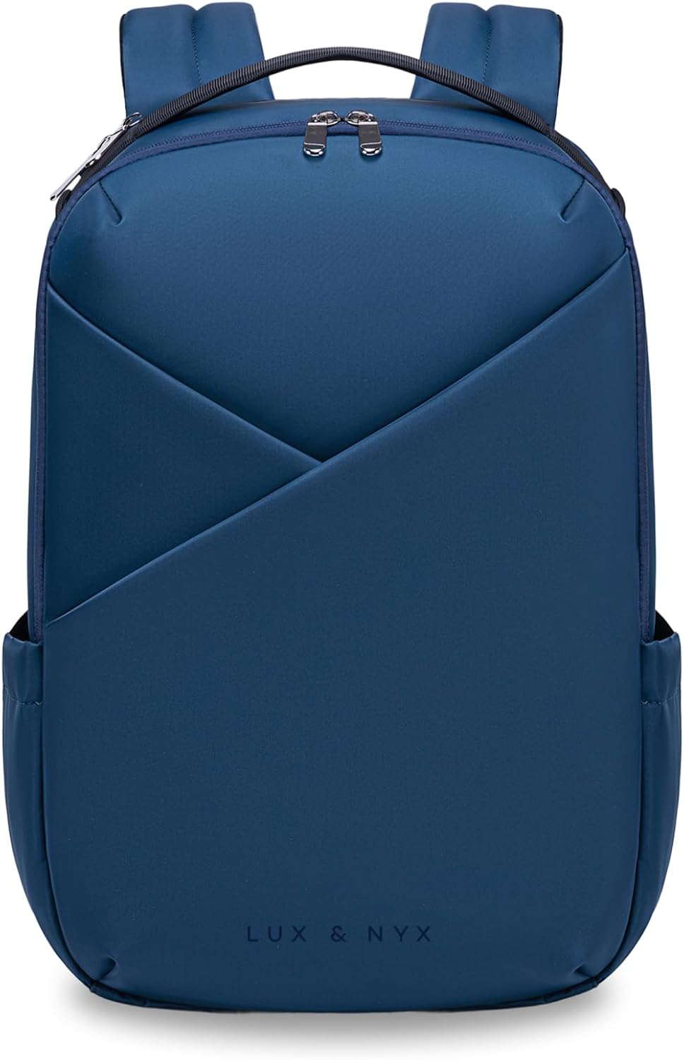 Lux & Nyx Origami Laptop Backpack for Work and Travel - Fits 16' MacBook Pro - Lightweight Business Bag - Men and Women (Navy)