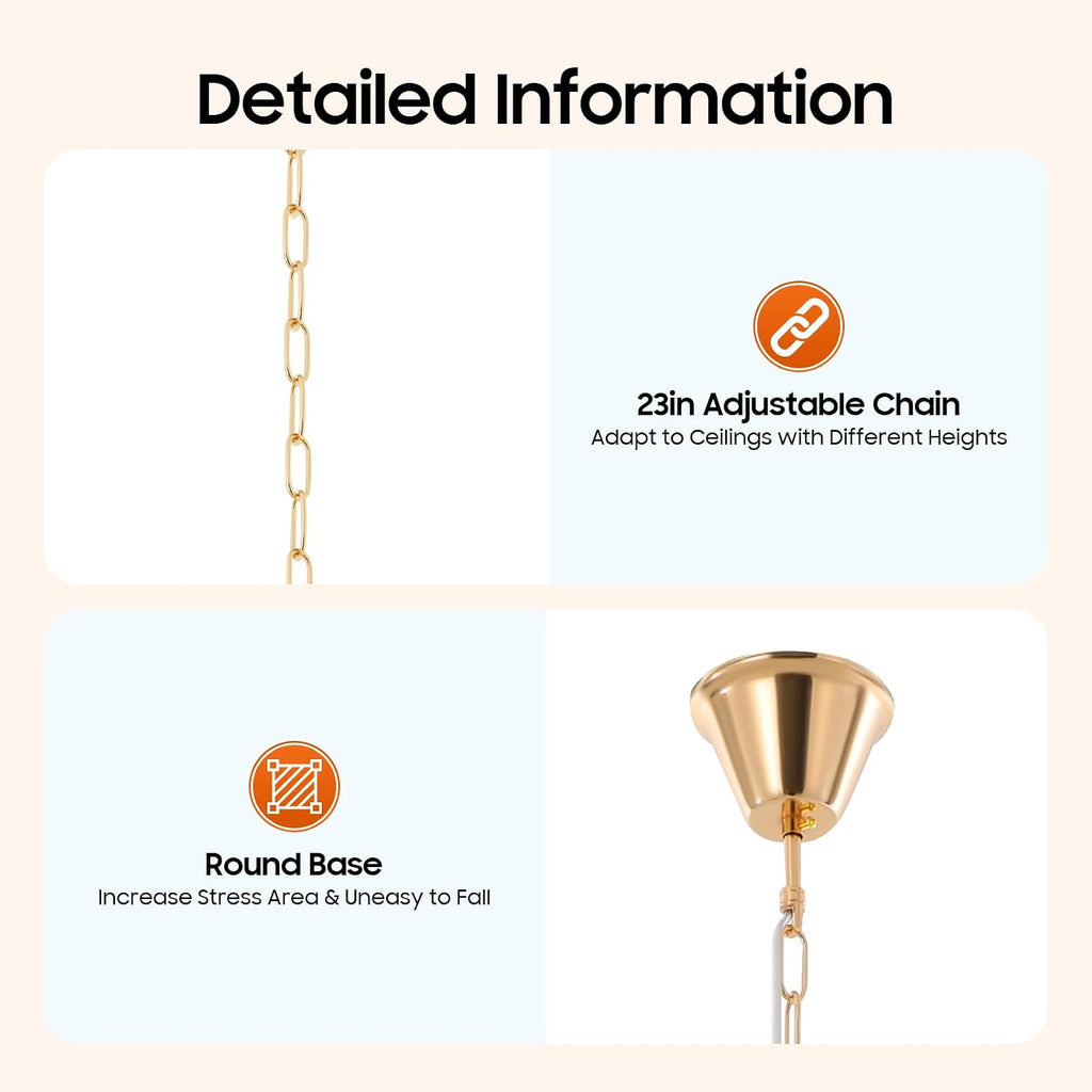 Luxury Crystal Chandelier, Modern Gold/Silver French Empire Crystal Ceiling Chandelier LED Ceiling Light Fixture Lamp Hanging Lighting Home Decor Lamp for Living Room Bedroom Foyer (Gold)