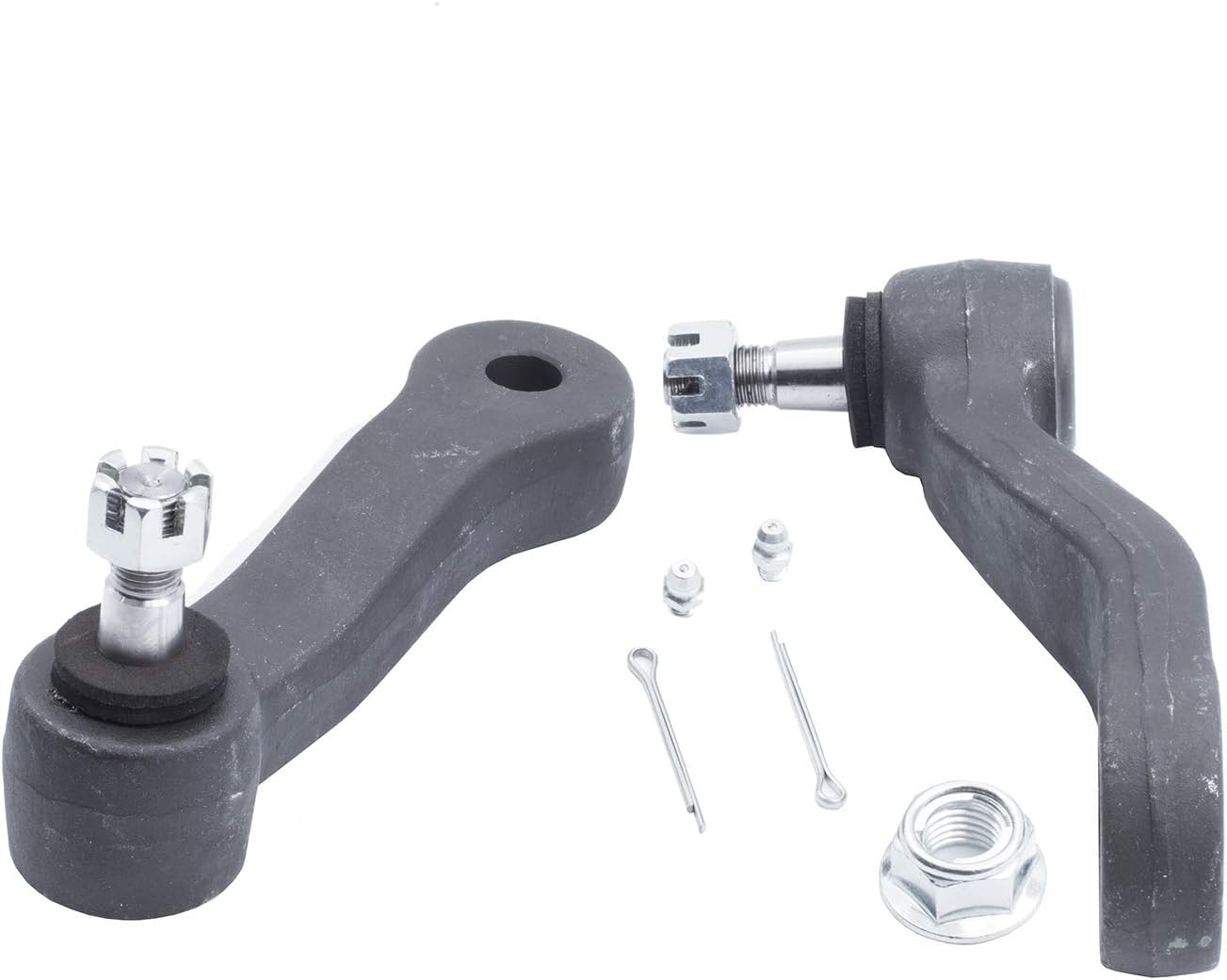 13pc Complete Front Suspension Control Arm Kit replacement for 2001-2010 Chevy Silverado Chevrolet Avalanche Suburban and GMC Sierra Yukon 8-Lug Wheel Only