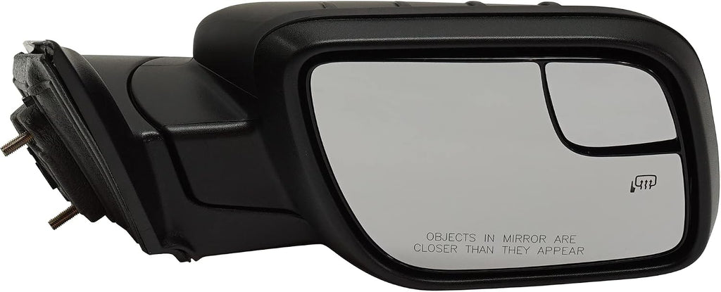 Kool Vue Passenger Side Power Heated Mirror for Ford Explorer 2011-2015 Power Fold With Signal Light & Puddle Lamp; Without Blind Spot Monitor & Memory Paintable