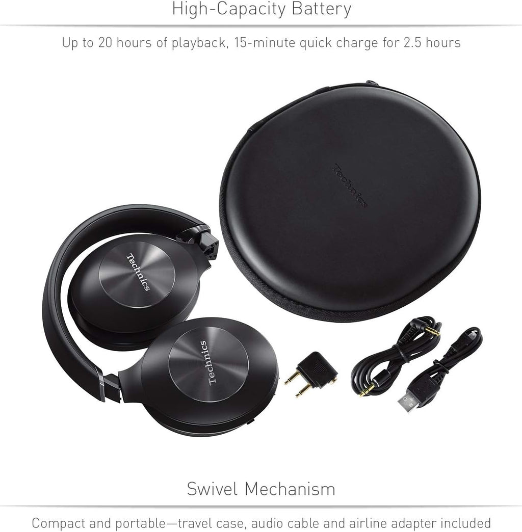 Technics Premium Hi-Res Wireless Bluetooth Stereo Headphones with 40 mm