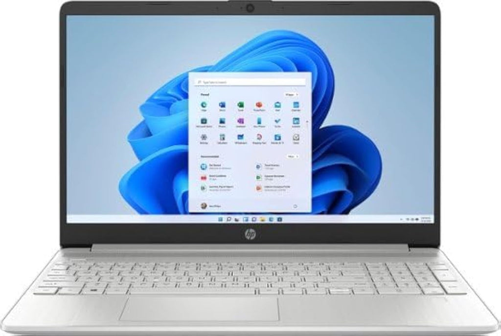 HP - 15.6' Touch-Screen Laptop-HD (1366 x 768)-Intel 12th Generation Core i3 1215U- 8GB Memory - 256GB SSD - Natural Silver-HDMI, Wi-Fi (15-DY5033DX), 4.1 gigahertz- DealExpress Accessories