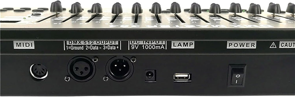 SHEHDS DMX Controller DMX384 DJ Controller LED Digital Display DMX Console DJ Equipment Stage Light Controller