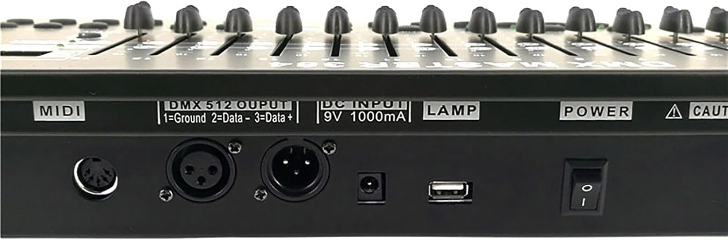 SHEHDS DMX Controller DMX384 DJ Controller LED Digital Display DMX Console DJ Equipment Stage Light Controller
