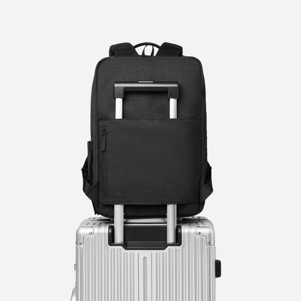Nordace Siena Pro 15 Smart Backpack with USB Charging - 16' Laptop Backpack, 20L Daily Backpack for Travel, Everyday, or Work (All Black)