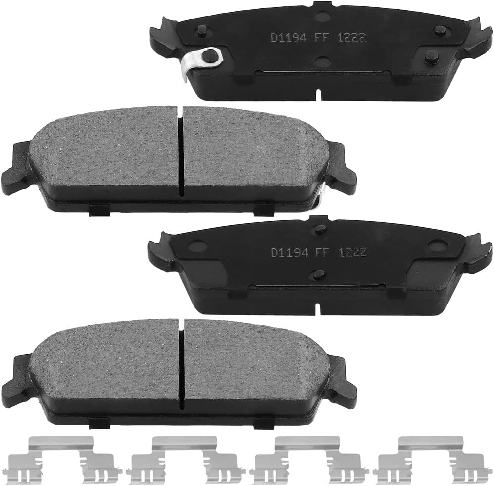 13.58' (345mm) Rear Disc Brake Rotors and Pads for 2007-2013 Chevy Silverado 1500/Avalanche/GMC Sierra 1500, 2007-2014 GMC Yukon/Chevy Tahoe/Suburban 1500/Cadillac Escalade/Escalade ESV EXT