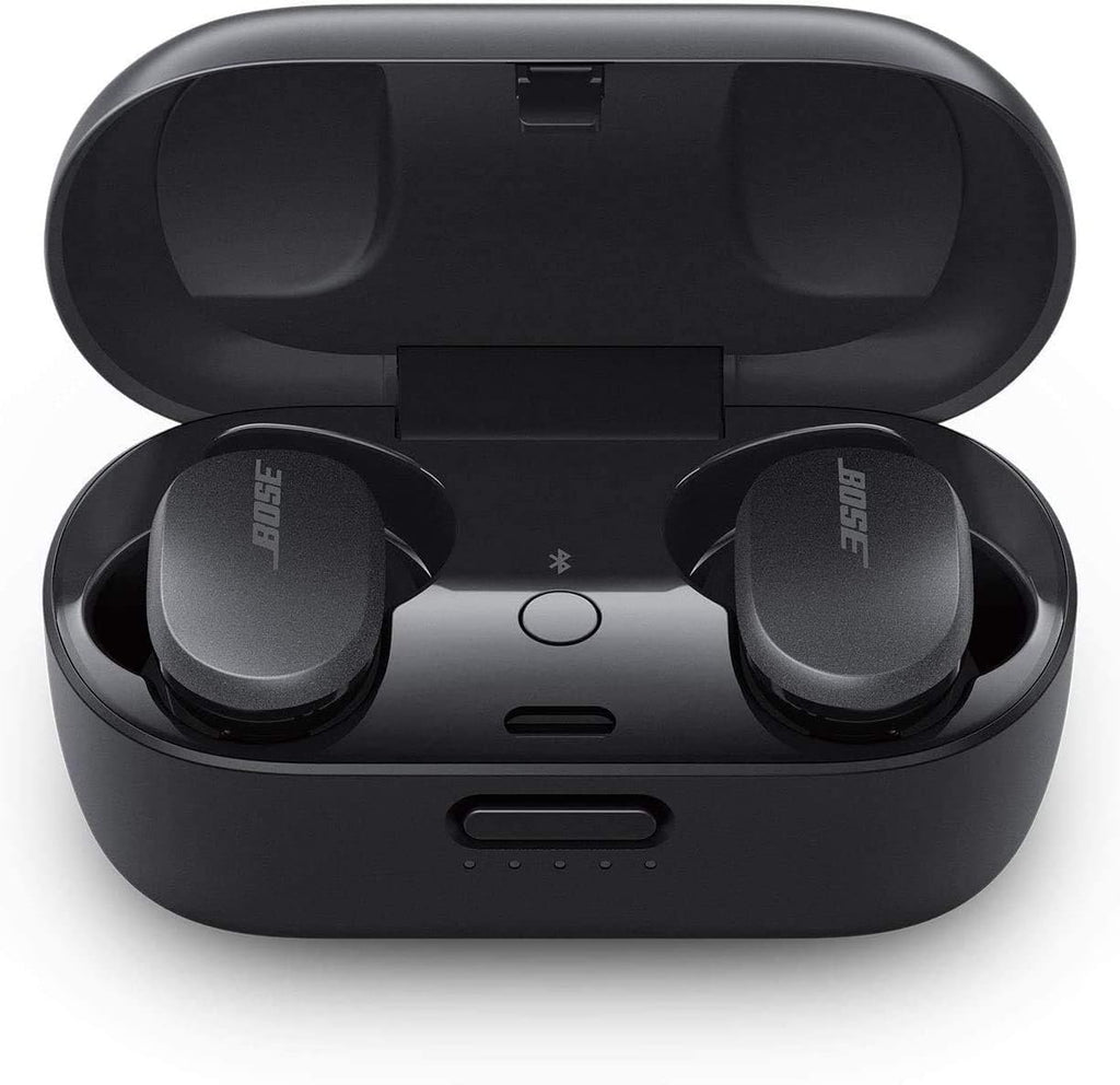 Bose QuietComfort Noise Cancelling Earbuds-Bluetooth Wireless Earphones, Triple Black (Renewed)