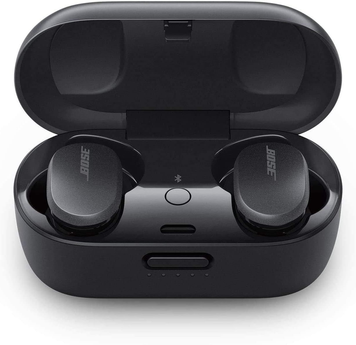 Bose QuietComfort Noise Cancelling Earbuds-Bluetooth Wireless Earphones, Triple Black (Renewed)