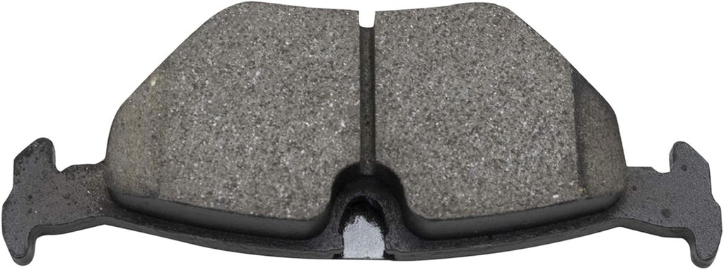 TRQ Rear Brake Pad and Rotor Set Ceramic Rotors Calipers Hoses Compatible with 2000 BMW 323Ci 323i 2001-2003 325Ci 325i