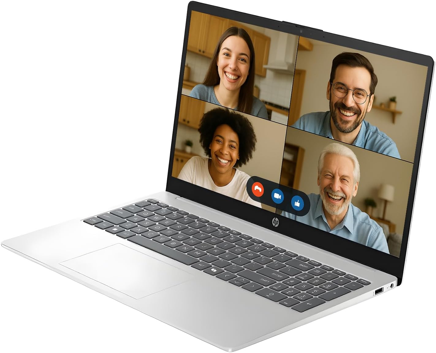HP 15.6' Touchscreen Laptop for Business & Student, Intel Core i7-1355U(Up to 5.0GHz), 64GB RAM, 4TB SSD, IPS FHD Display, Windows 11 Pro, Copilot AI, w/Accessories