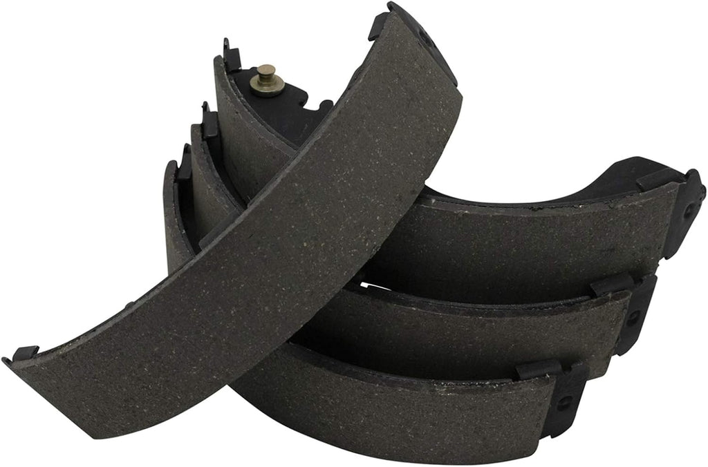 TRQ Rear Brake Drum & Shoe Kit Compatible with Ford Escape Mazda Tribute Mercury Mariner