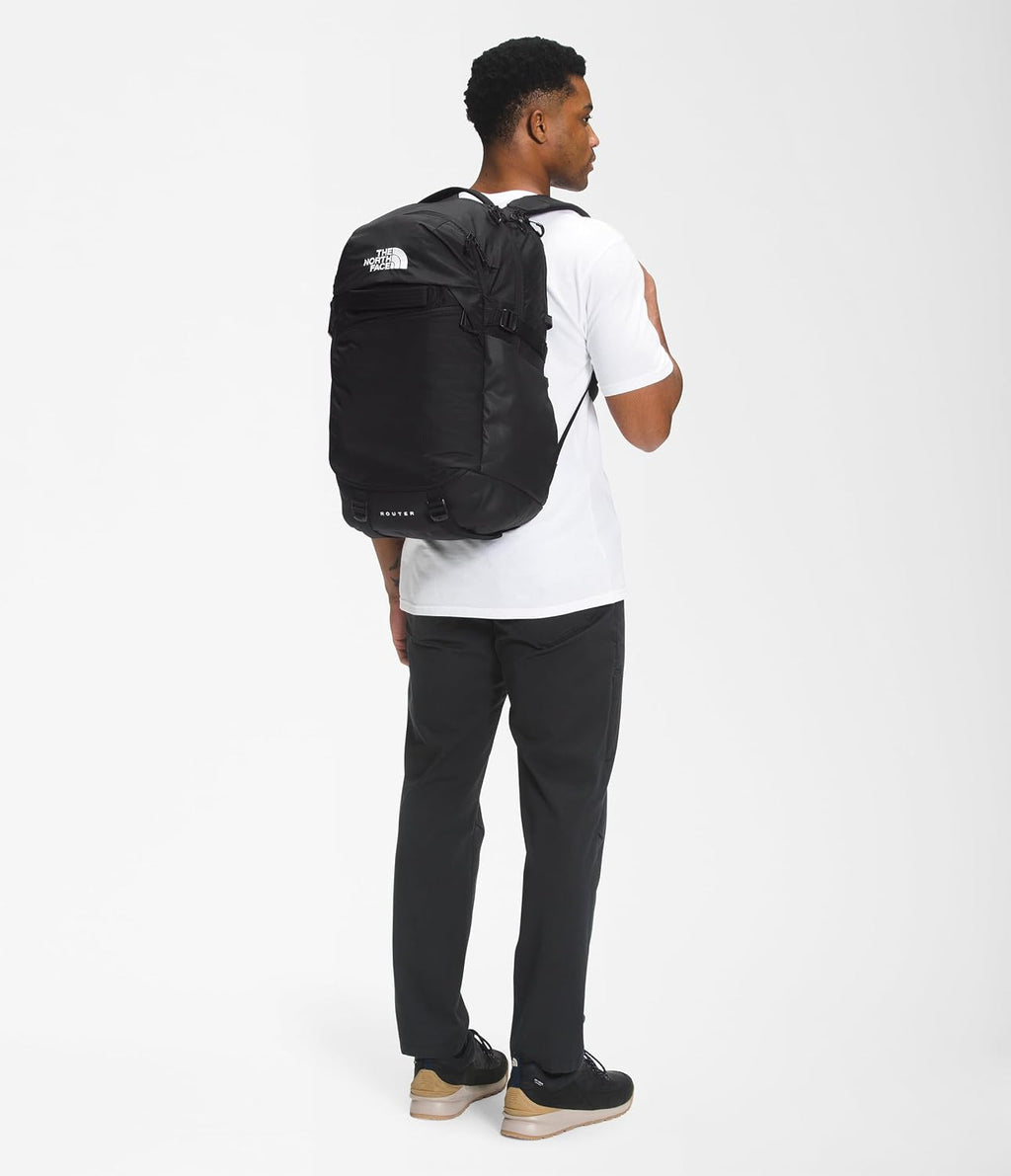 The North Face Router Everyday Laptop Backpack, TNF Black, One Size