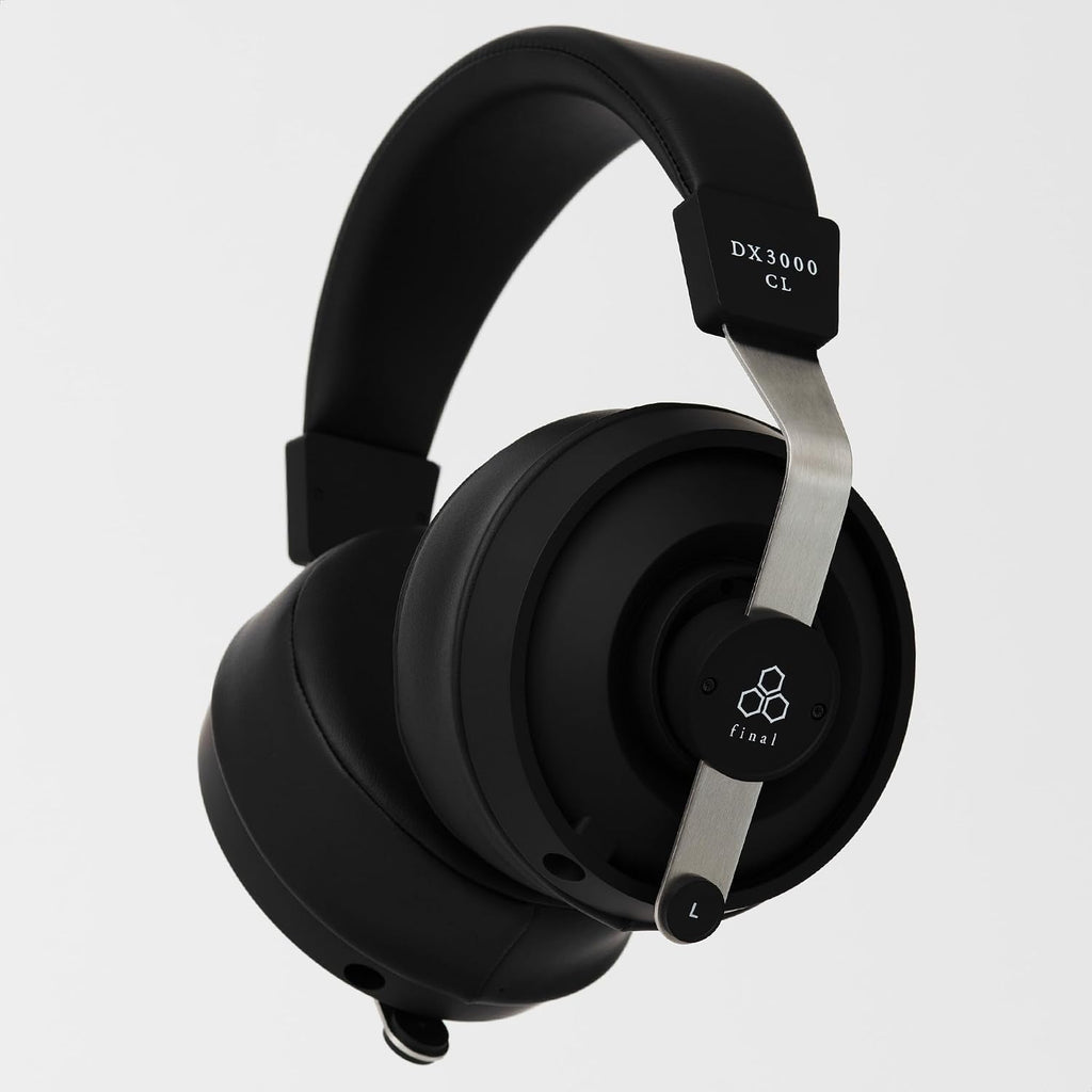 Final Audio DX3000CL Closed-Back Wired Headphones – 40mm Dynamic Drivers, Enhanced Bass for Enjoyable Listening, Comfortable Memory Foam Earpads – Audiophile-Grade Daily Use