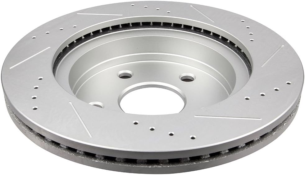 ECCPP Brake Kits, Front and Rear Rotors and Brake Pads for Chrysler Aspen, 07-09 for Dodge for Durango, 06-10 for Dodge for Ram 1500, 11-14 for Ram 1500