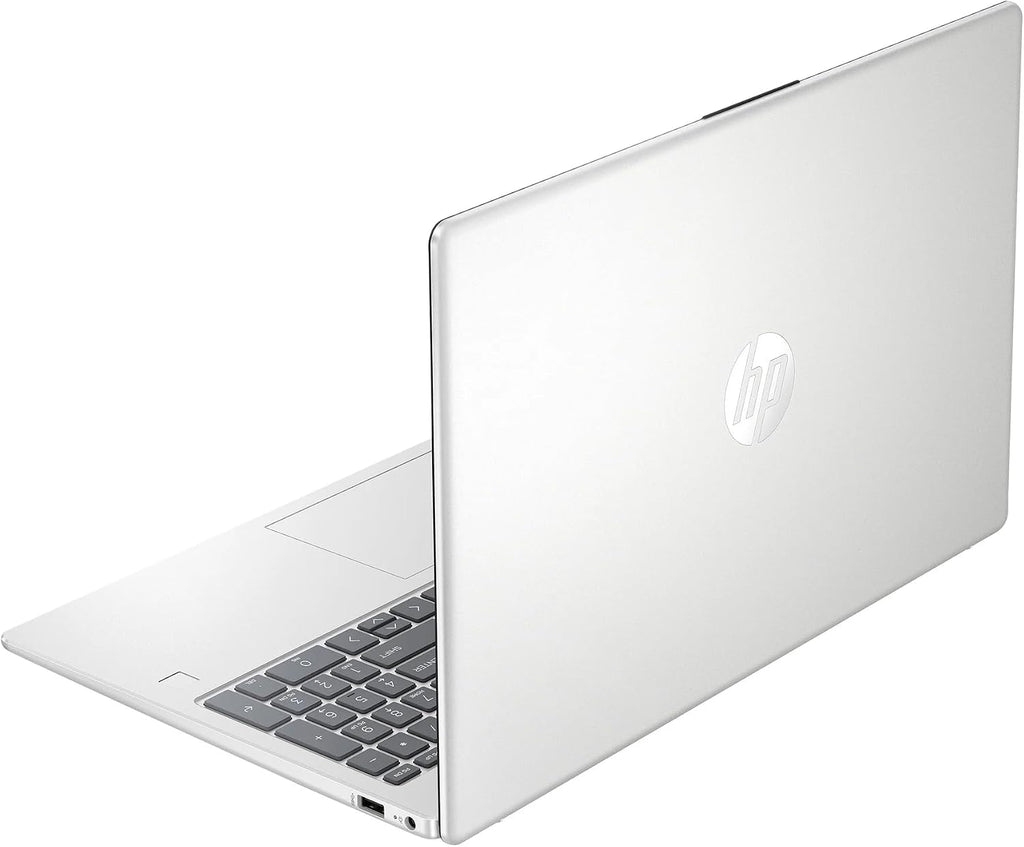 HP 15.6' Business Laptop Computer, 12GB RAM 512GB Storage (256GB SSD+256GB Docking Station Set), 10-Core Intel Core i5, Windows 11, Fingerprint Reader, Backlit Keyboard, SageNova Earphones