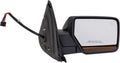 Kool Vue Passenger Side Power Heated Mirror for Ford Expedition 2015-2017 Power Fold With Signal Light, Blind Spot Monitor, Memory & Puddle Lamp; Without Auto-Dimming Paintable