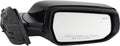 Garage-Pro Passenger Side Power Non-Heated Mirror for Chevrolet Malibu 2016-2022 With Blind Spot Monitor; Without Signal Light & Memory Paintable