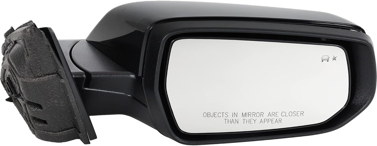 Garage-Pro Passenger Side Power Non-Heated Mirror for Chevrolet Malibu 2016-2022 With Blind Spot Monitor; Without Signal Light & Memory Paintable