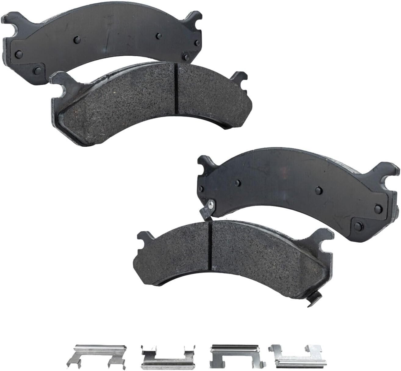 Replacement Disc Brake Rotor and Pad Kit For 2004-2005 Chevy Silverado 1500 Front Drilled Mechanics Choice for Chevrolet