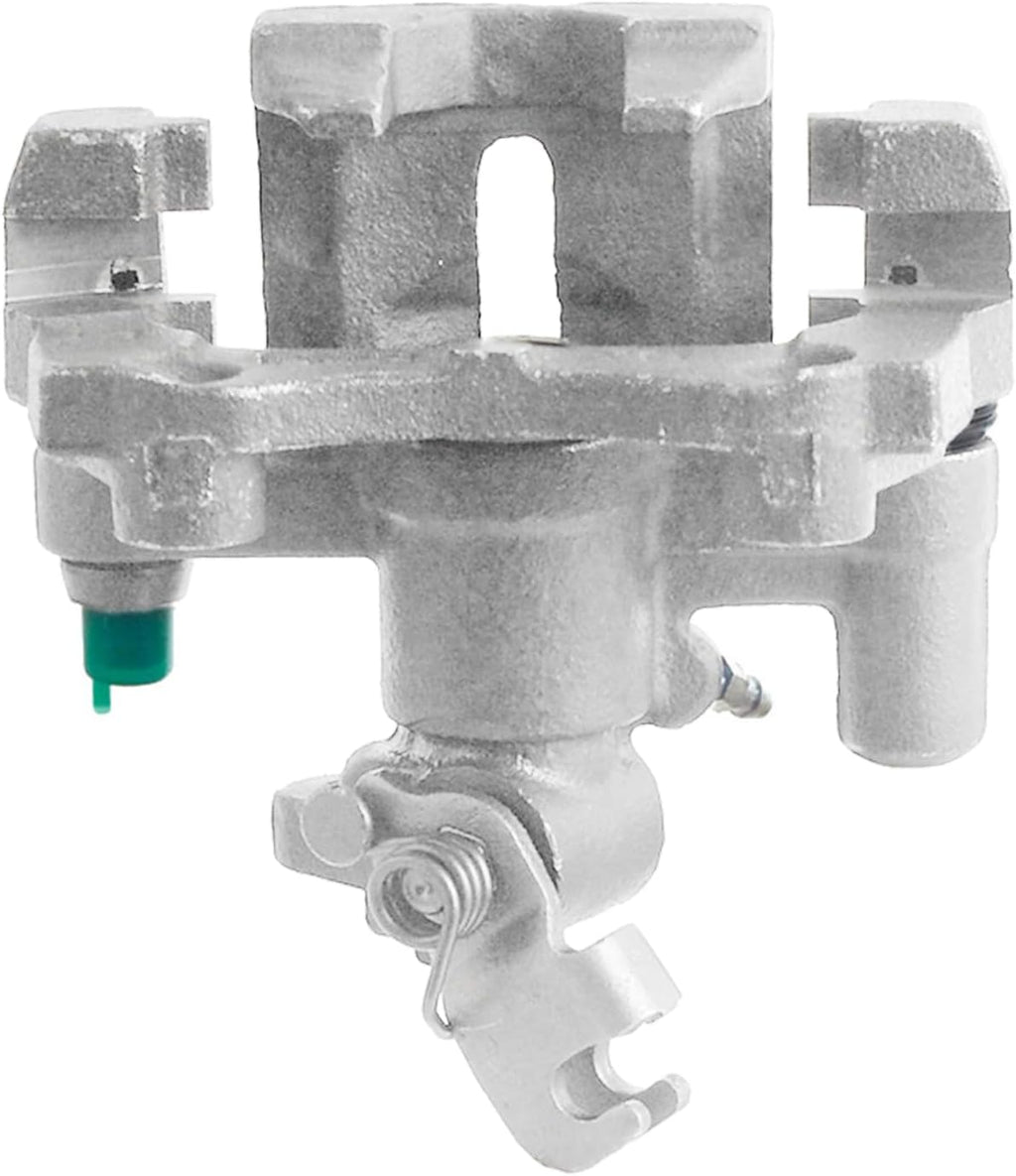Detroit Axle - Rear Left Brake Caliper for Ford 1997-2003 Escort 1997-1999 Mercury Tracer, Driver Side Disc Brake Caliper with Bracket Replacement