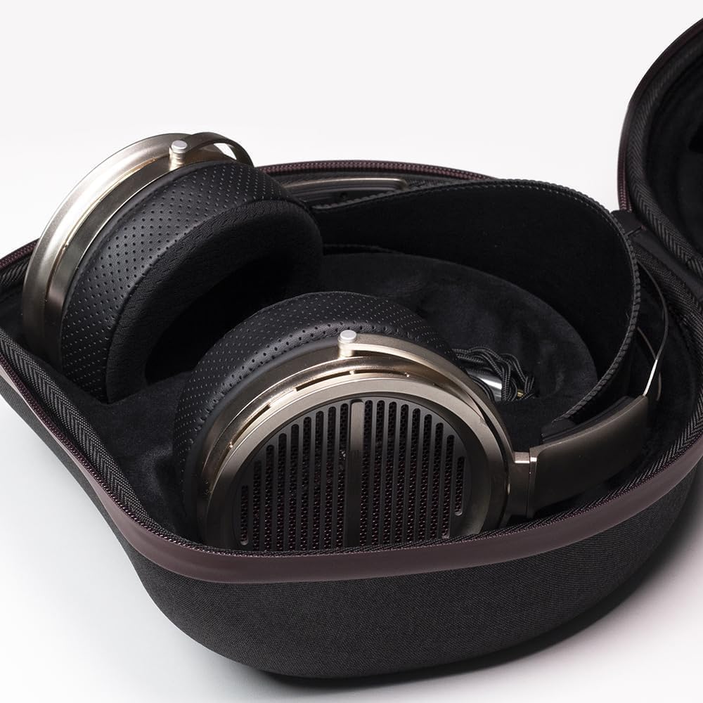 Aune AR5000 Full-Size Open-Back Headphones with MLD Driver, Dynamic Driver, Detachable Cable, Over-Ear HiFi Hi-Res Audiophile Headphones for HiFi System (AR5000 with Case)