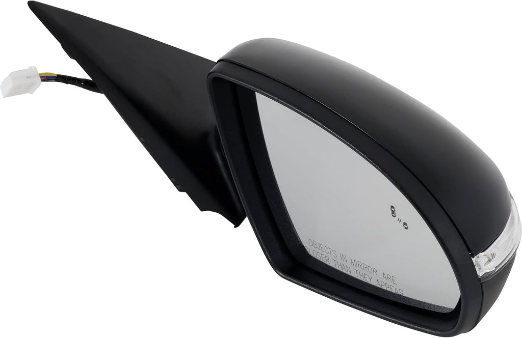 Garage-Pro Passenger Side Power Heated Mirror for Kia Optima 2019-2020 Power Fold With Signal Light & Blind Spot Monitor; Without Memory Paintable