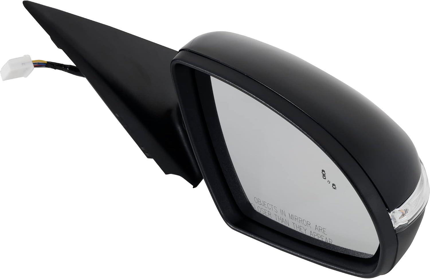 Garage-Pro Passenger Side Power Heated Mirror for Kia Optima 2019-2020 Power Fold With Signal Light & Blind Spot Monitor; Without Memory Paintable