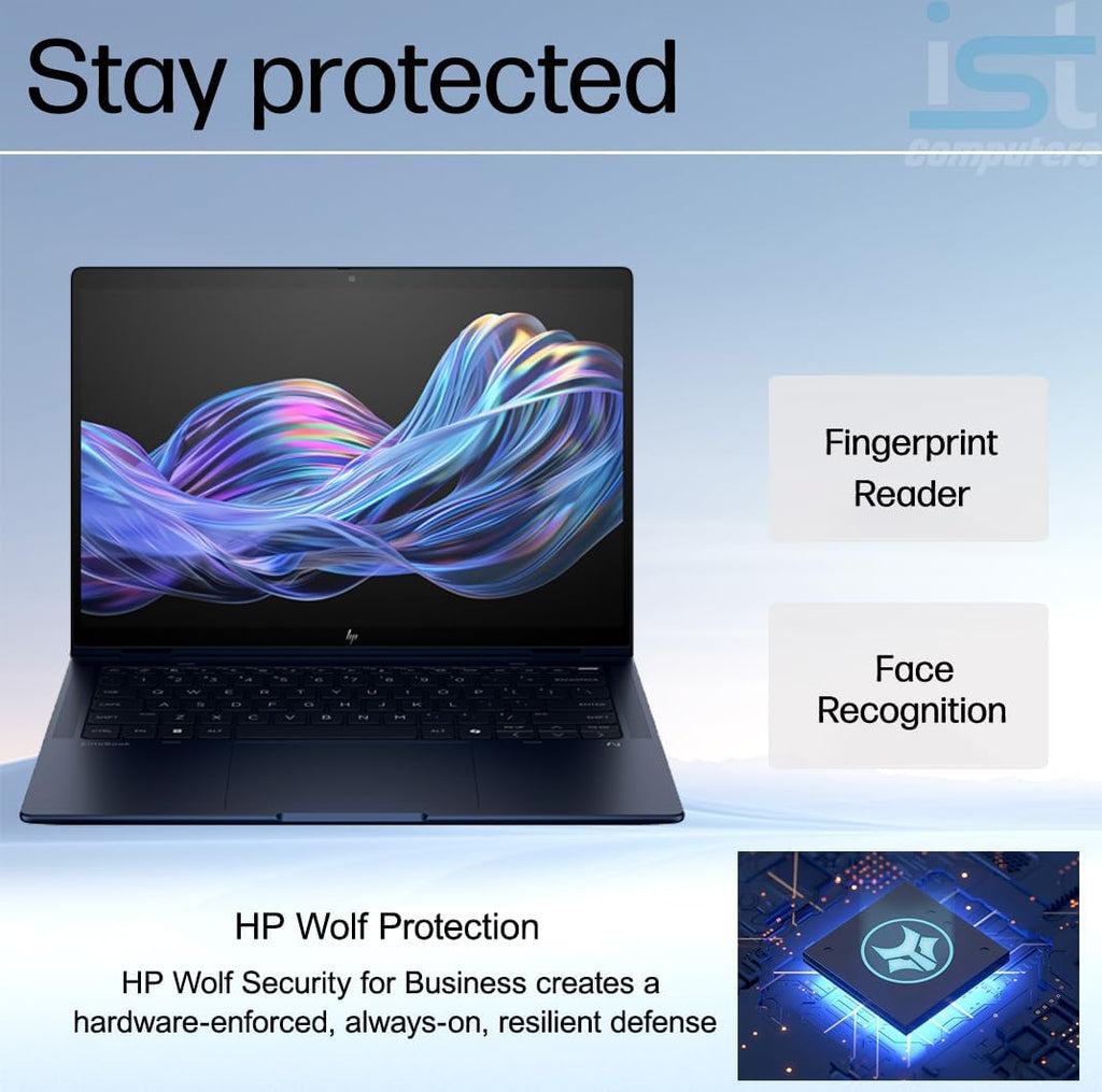 HP EliteBook X Flip G1i (Next Gen 1040 X360) AI PC 2-in-1 Business Laptop (14' FHD+ Touchscreen, Intel Core Ultra 7 268V, 32GB DDR5, 2TB SSD), Rechargeable Pen, IR Webcam, Thunderbolt 4, Win 11 Pro