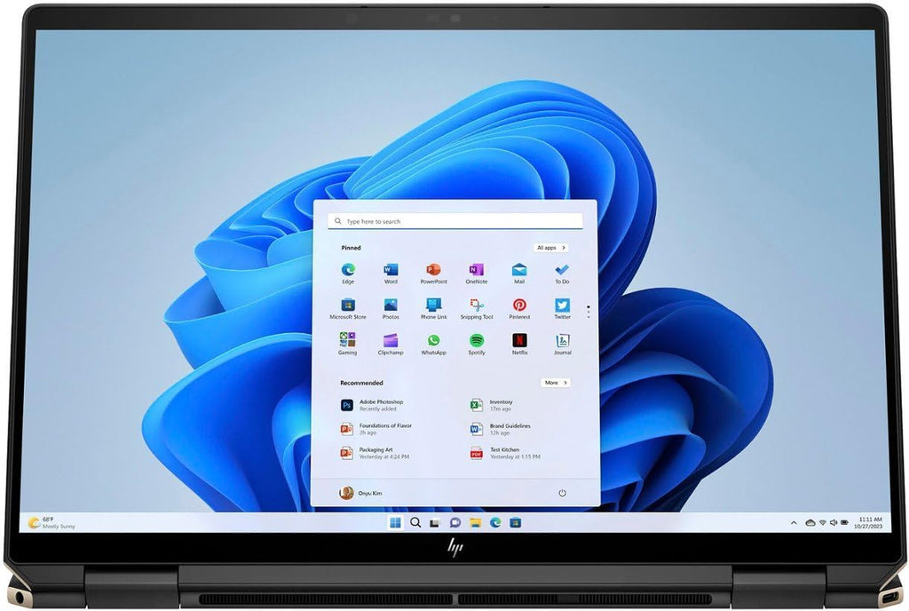HP Spectre x360 2-in-1 Laptop - 14' 2880x1800 Touch Intel Arc Graphics - Intel Evo Core Ultra 7 155H 16 Cores - 16GB LPDDR5 1TB SSD - Backlit KB FP Thunderbolt 4 9MP+IR Camera - Win11 Pro