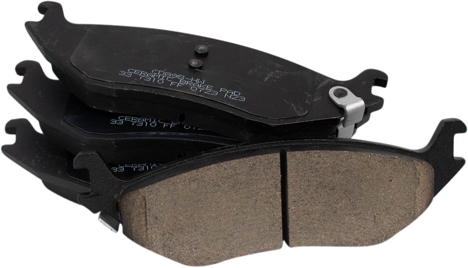 TRQ Rear Brake Pad and Rotor Set Ceramic Drilled Slotted Coated Vented Rotors Calipers Compatible with 2002-2010 Dodge Ram 1500 2005-2009 Durango 2007-2009 Chrysler Aspen 2011-2018 Ram 1500