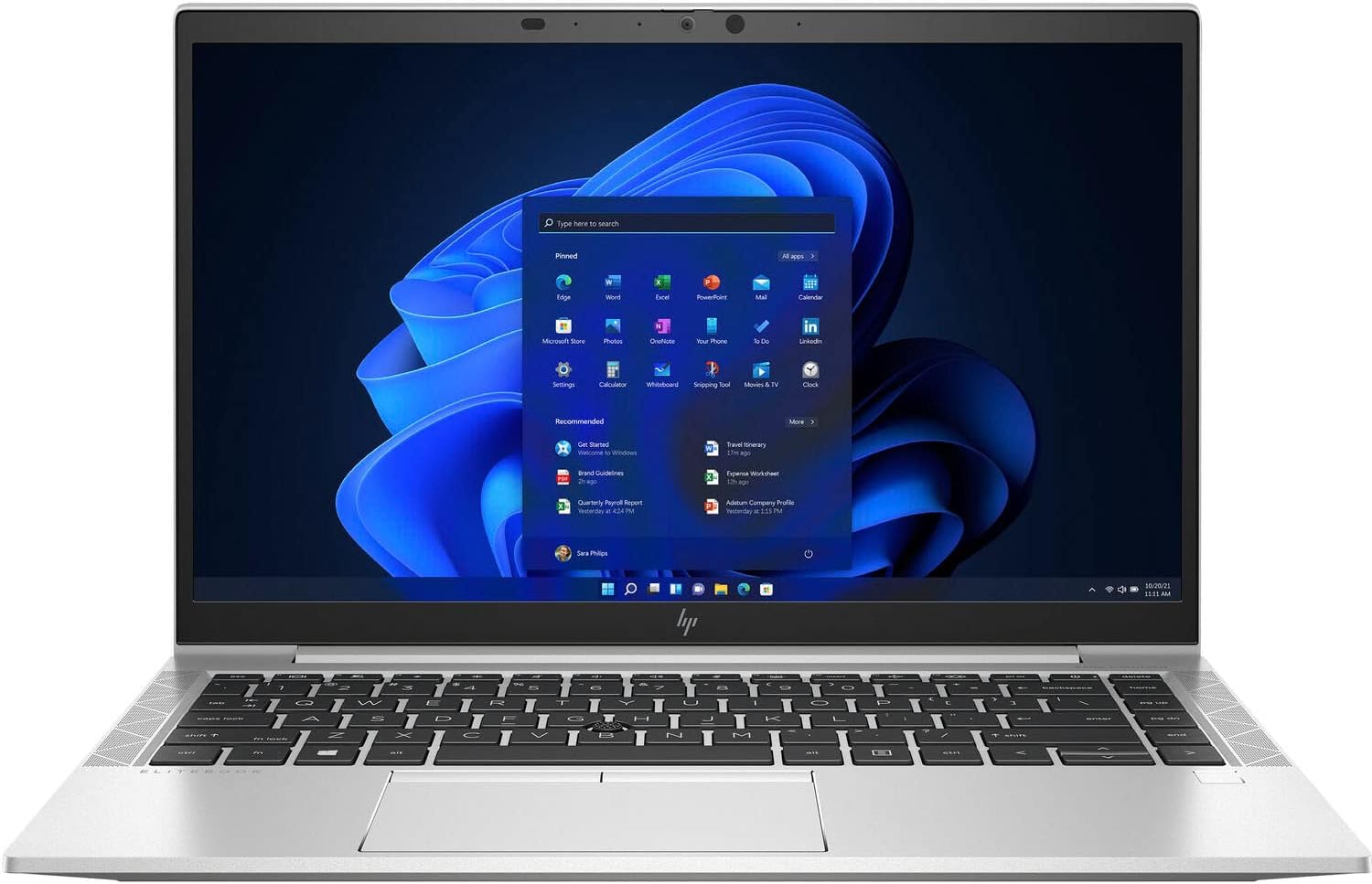 HP EliteBook 840 G8 14' Laptop Intel Core i5-1145G7 256GB SSD 16GB RAM FHD (1920x1080) Non Touch Windows 11 PRO (Renewed)