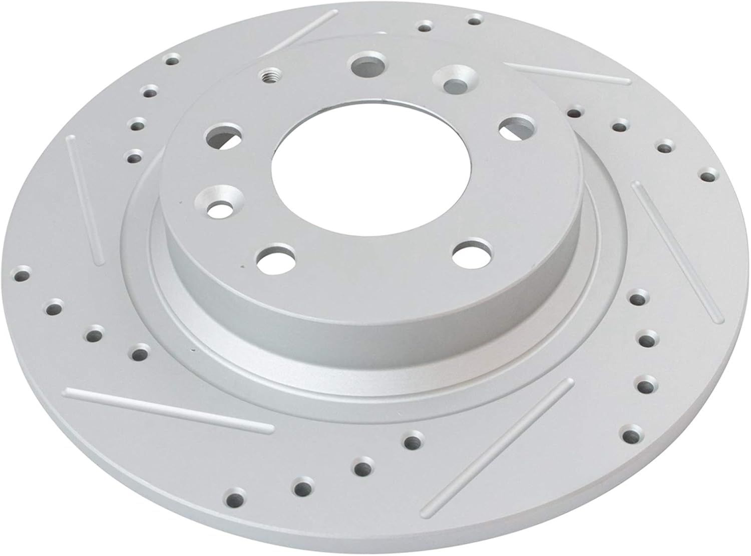 TRQ Performance Front and Rear Semi Metallic Brake Pad and Rotor Set Drilled Slotted Coated Compatible with 2006-2012 Ford Fusion 2007-2012 Lincoln MKZ 2006 Lincoln Zephyr 2006-2011 Mercury Milan