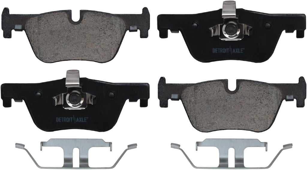 Detroit Axle - Brake Kit for 2017-2020 BMW 430i xDrive 430i Gran Coupe 2013-2017 320i xDrive Disc Brake Rotors Ceramic Brakes Pads Replacement : 12.28' inch Front and 11.81' inch Rear Rotor