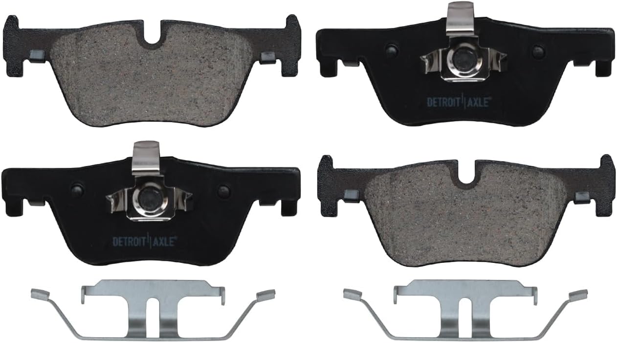 Detroit Axle - Brake Kit for 2017-2020 BMW 430i xDrive 430i Gran Coupe 2013-2017 320i xDrive Disc Brake Rotors Ceramic Brakes Pads Replacement : 12.28' inch Front and 11.81' inch Rear Rotor