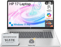 HP 17 Inch Touchscreen Laptop Computer, 17.3' HD+ Touch Screen Business Laptop, AMD Ryzen 5 (6-Cores), 64GB RAM 1TB SSD, Windows 11 Pro, 10-Key Number Pad