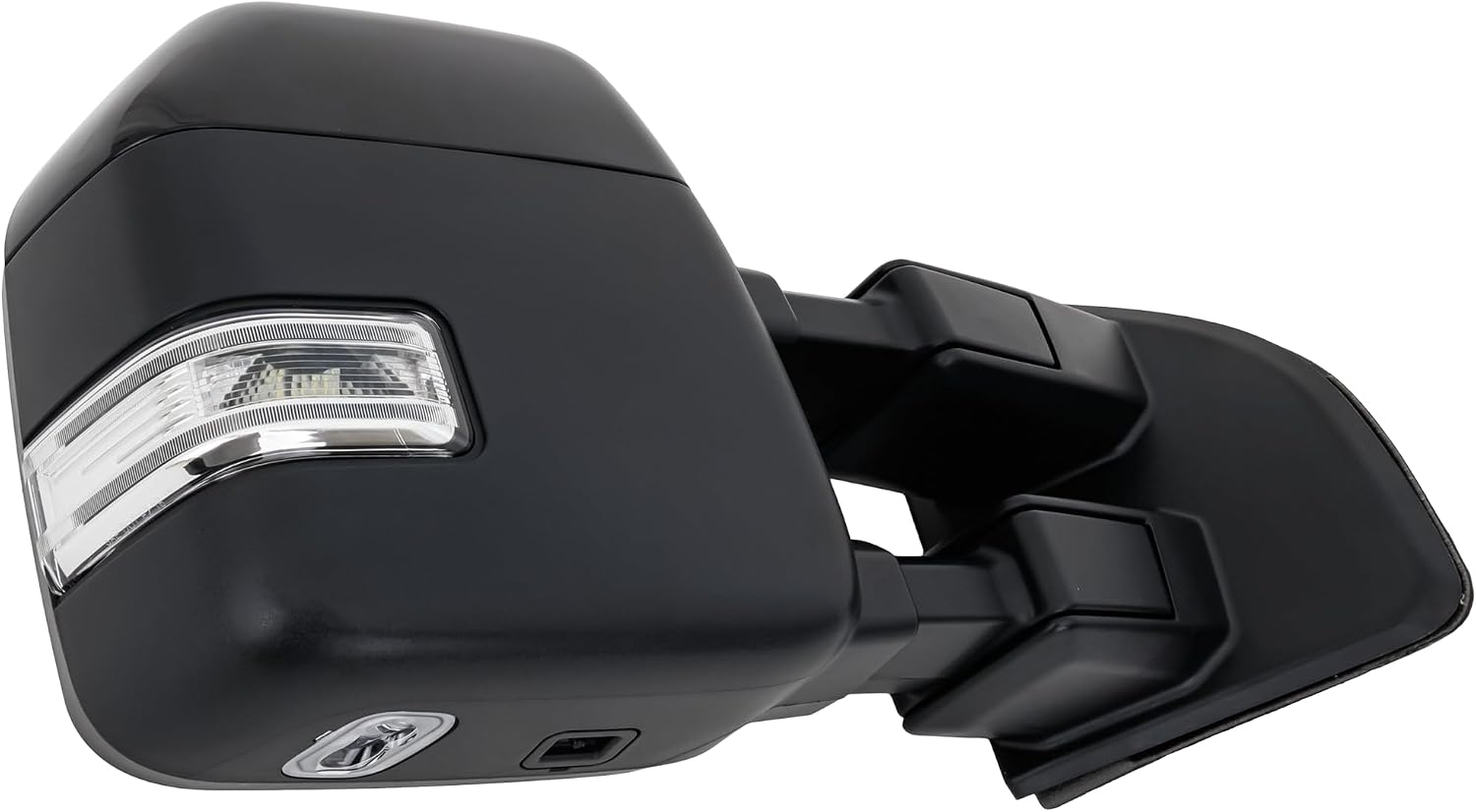 Garage-Pro Right Side Power Heated Towing Mirror For Ford F-250 F-350 F-450 Super Duty 2020-2022, Passenger Side Mirror, Power Fold Signal Light, Blind Spot Monitor, Memory & Puddle Lamp Paintable