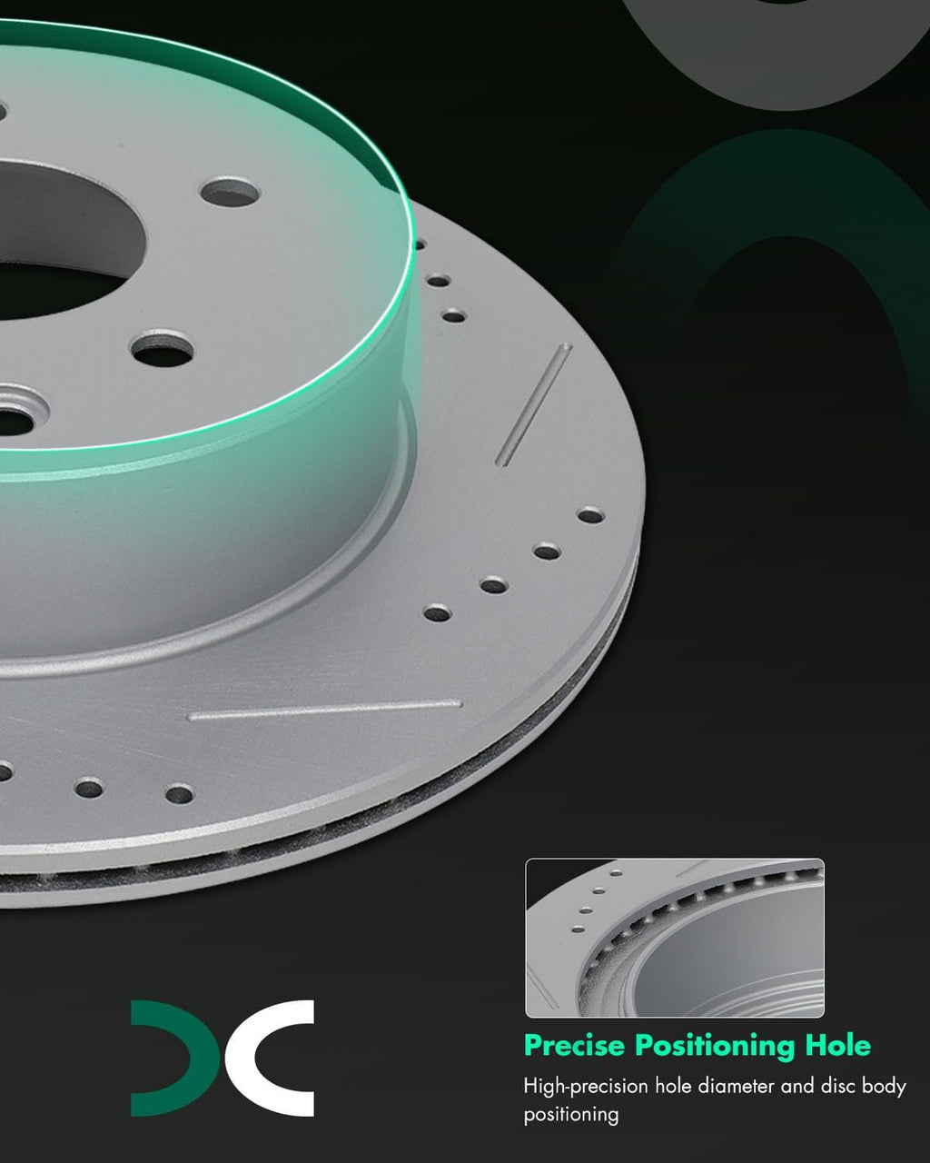 SCITOO Rear 11.5' Brake Pads and Rotors Kits Fit For Nissan Rogue 2008 2009 2010 2011 2012 2013 2014 2015 2016 2017