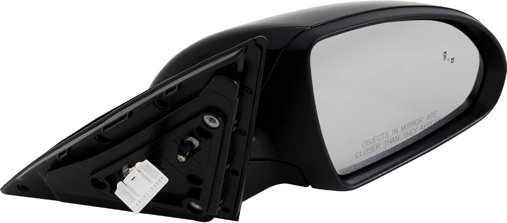 Garage-Pro Passenger Side Power Heated Mirror for Kia Optima 2019-2020 Power Fold With Signal Light & Blind Spot Monitor; Without Memory Paintable