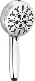 Delta 7-Setting Chrome Wall-Mount Handheld Shower Head with ProClean Spray, Hand Held Shower Head with High Pressure Spray, Lumicoat Chrome 59584-PR-PK