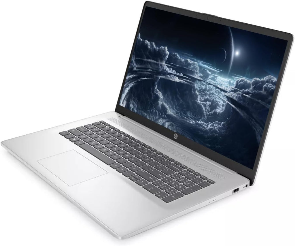 HP 17.3' Display Flagship HD+ Touchscreen Laptop, 20GB RAM, 1TB SSD Storage, Intel Pentium Silver N5030, Fullsize Keyboard, HDMI, Type-C, WiFi, Bluetooth, 1-Year Microsoft 365, Windows 11, Silver