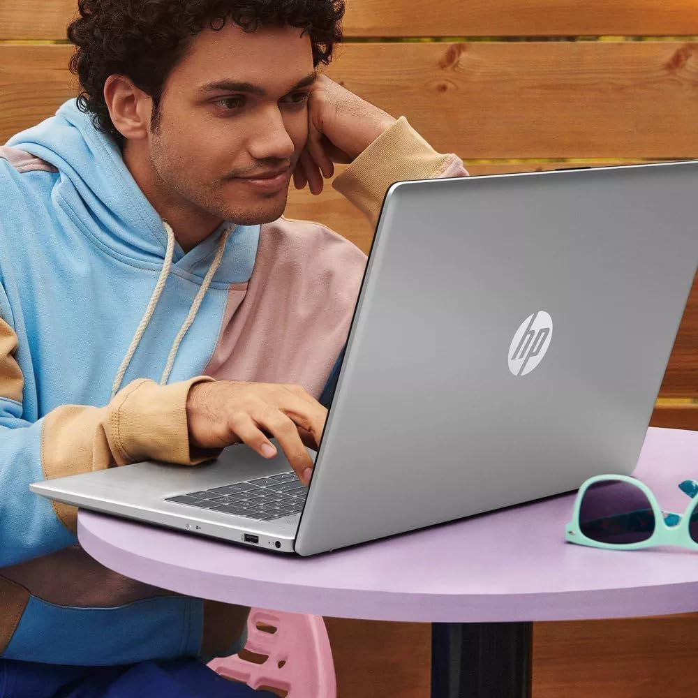 HP 17.3' Display Flagship HD+ Touchscreen Laptop, 20GB RAM, 1TB SSD Storage, Intel Pentium Silver N5030, Fullsize Keyboard, HDMI, Type-C, WiFi, Bluetooth, 1-Year Microsoft 365, Windows 11, Silver